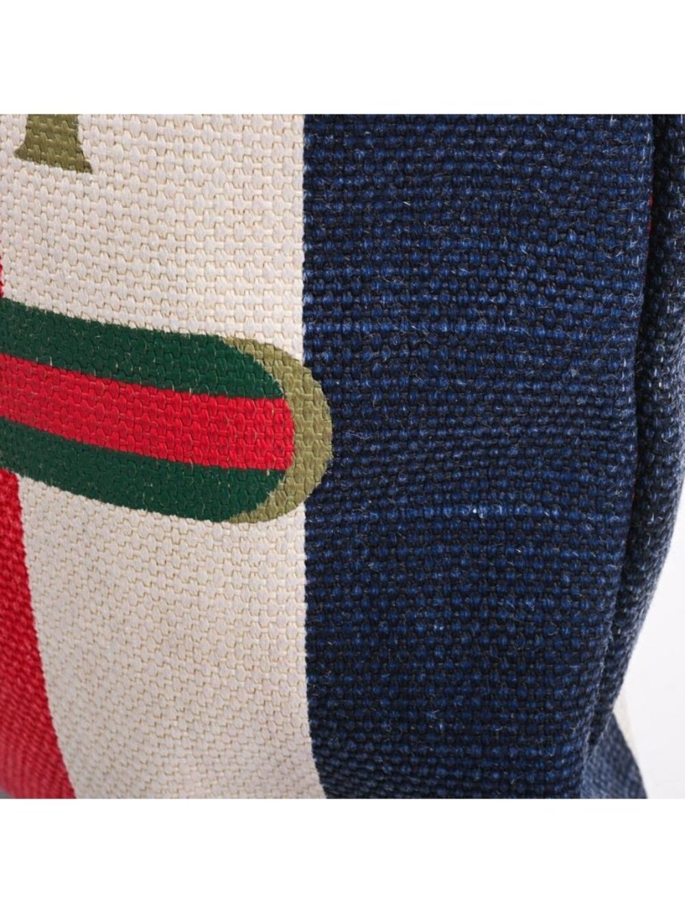 Gucci Backpack Striped Drawstring Knapsack - Picture 8 of 9